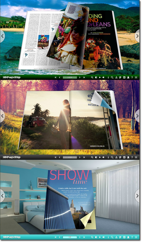 Use 3D Flipbook Software to Create All Kind of Digital Book