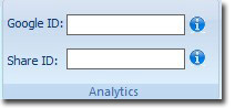 Set Google ID for traffic to analyze total visits of your digital book