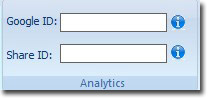 Set Google ID for traffic to analyze total visits of your digital book