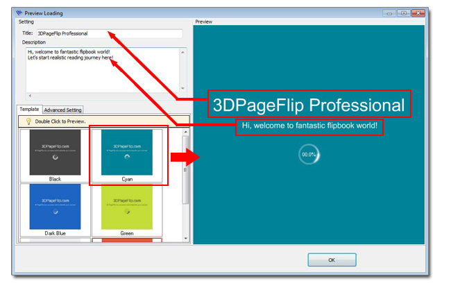 design online flipbook pre-loader