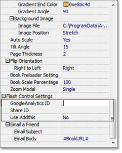 How to change the flipping speed in flipbook