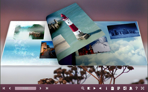 Create more pages for photo album with the same steps
