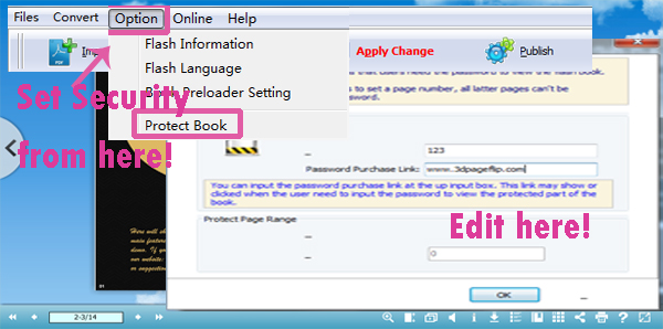 how-to-insure-security-of-3d-pageflip-book
