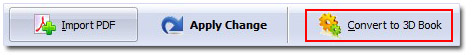 convert PDF to 3D eBook
