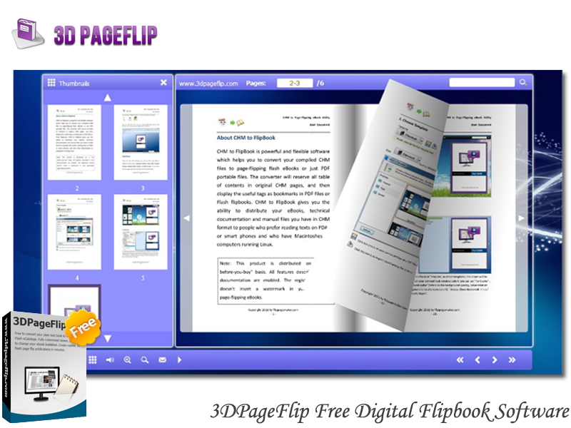 Free Digital Flipbook software 1.0 full