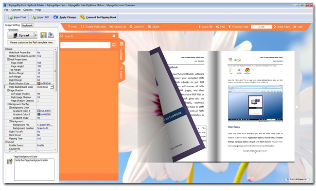 Free 3DPageFlip Flipbook Maker – 100% Turn Doc to Flash