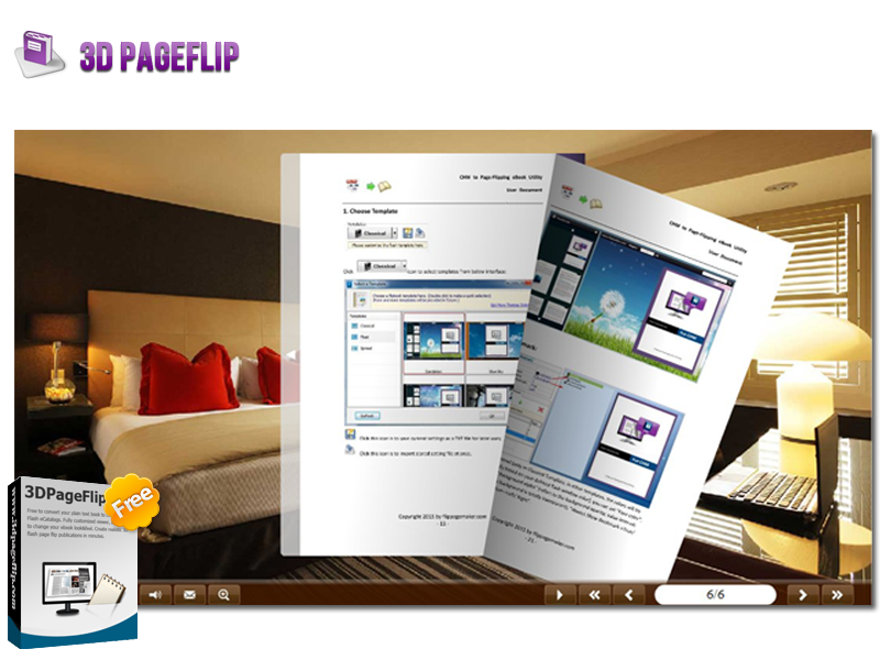 Windows 8 3DPageFlip Free Online Flipbook Creator full