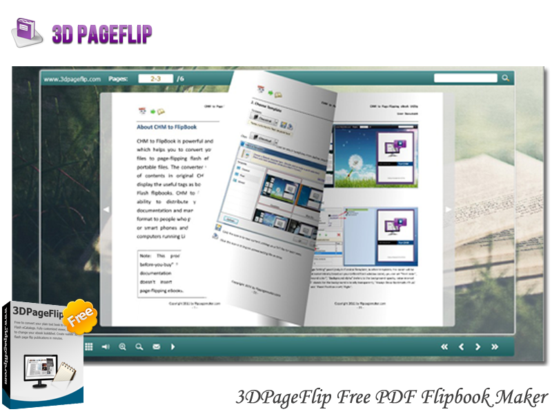 3DPageFlip Free PDF Flipbook Maker 1.0 full