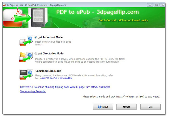 PDF to ePub