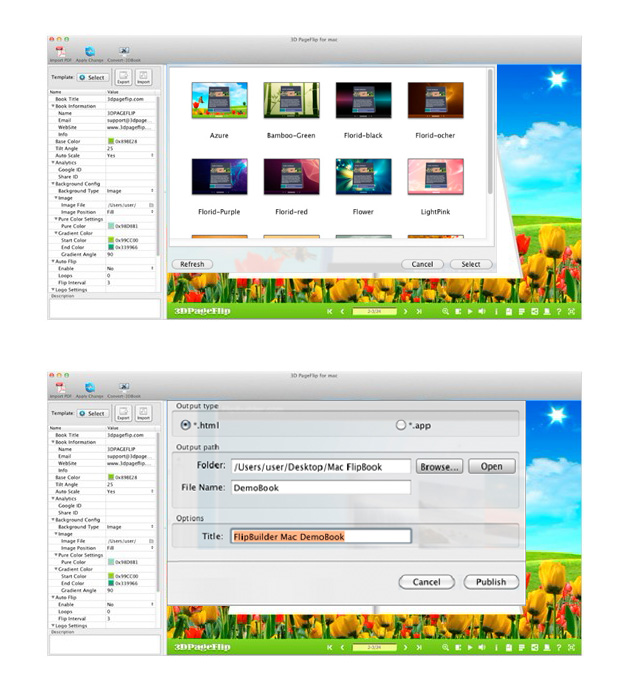 screenshots_of_3d_flipbook_mac