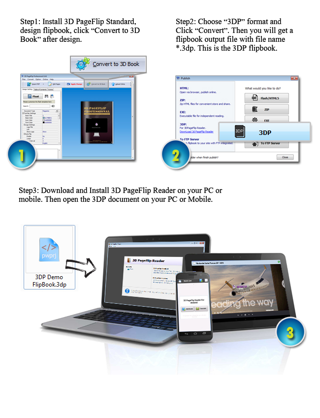 How to make 3DP and how to read 3DP book?