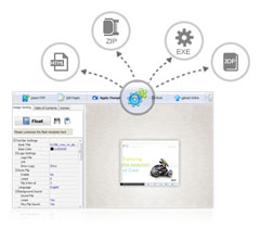 support-devices to page flipbook