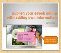 Publish Your eBook Online with Adding Own Information