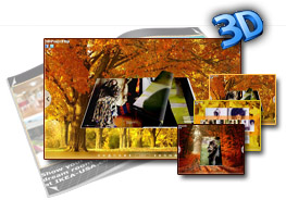 3D PageFlip Book Maplewood Theme