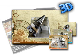 Wallpaper Templates for 3D eBook